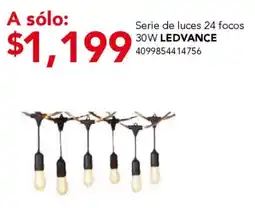 City Club LEDVANCE serie de luces 24 focos 30 W oferta