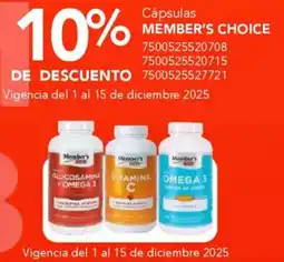 City Club Member's Choice cápsulas oferta