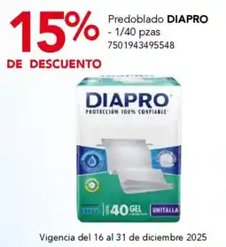 City Club Diapro predoblado oferta
