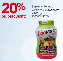 City Club Jugo Verde Mix oferta