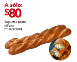 City Club Baguette pesto relleno oferta