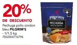 City Club Pilgrim's pechuga pollo cordon bleu oferta