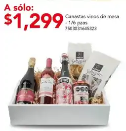 City Club Canastas vinos de mesa oferta