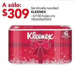 City Club Kleenex servitoalla navidad oferta