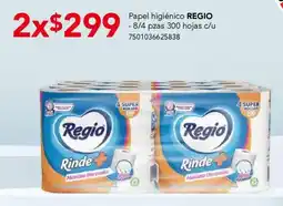 City Club Regio papel higienico oferta