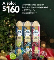 City Club Glade aromatizante edicion limitada navidad oferta