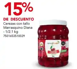 City Club Marrasquino Diana cerezas con tallo oferta