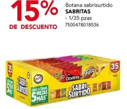 City Club Sabritas botana sabrisurtido oferta