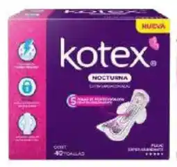 City Club Kotex toalla femenina nocturna con alas oferta