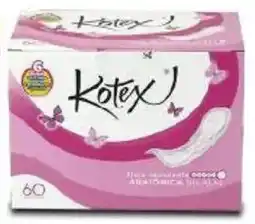 City Club Kotex toalla femenina anatomica sin alas oferta