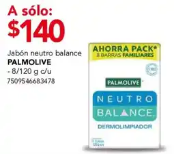 City Club Palmolive jabon neutro balance oferta