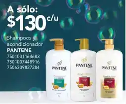 City Club Pantene shampoos y acondicionador oferta
