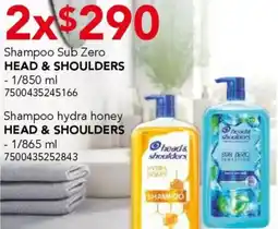 City Club Head & Shoulders Sub Zero o Hydra Honey shampoo oferta