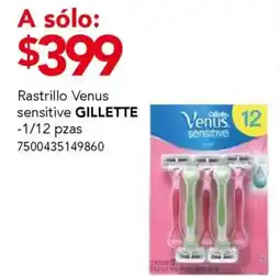 City Club Gillette Venus sensitive rastrillo oferta