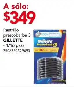 City Club Gillette Prestobarba 3 rastrillo oferta