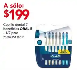 City Club Oral-B cepillo dental 7 beneficios oferta