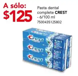 City Club Crest Complete pasta dental oferta