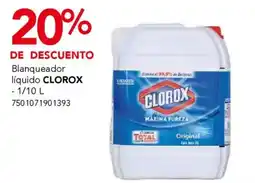 City Club Clorox blanqueador liquido oferta