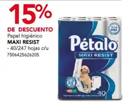 City Club Maxi Resist papel higienico oferta