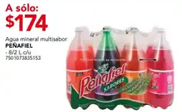 City Club Peñafiel agua mineral multisabor oferta