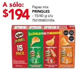 City Club Pringles oferta