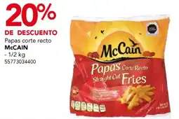 City Club McCain papas cortes recto oferta