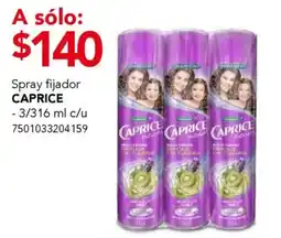 City Club Caprice spray fijador oferta