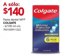 City Club Colgate pasta dental MFP oferta