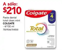 City Club Colgate Total pasta dental oferta