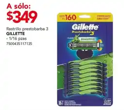City Club Gillette Prestobarba 3 rastrillo oferta