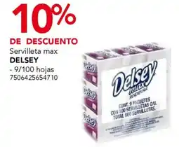 City Club Delsey Max servilleta oferta