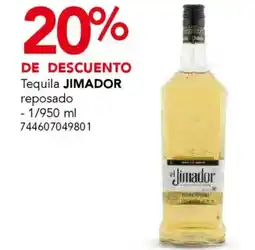 City Club Jimador tequila reposada oferta