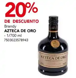 City Club Azteca de Oro brandy oferta