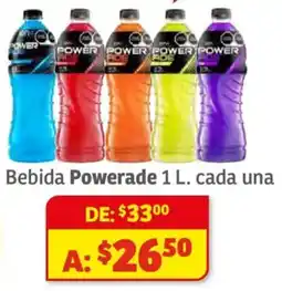 Soriana Híper Powerade oferta