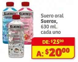 Soriana Híper Suerox suero oral oferta