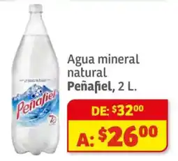Soriana Híper Peñafiel agua mineral natural oferta