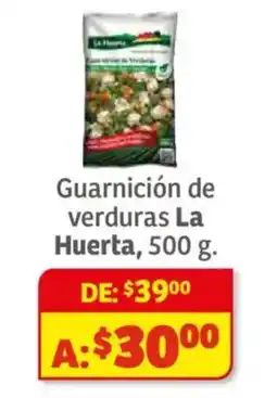 Soriana Híper La Huerta guarnicion verduras oferta