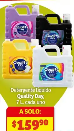 Soriana Híper Quality Day detergente liquido oferta