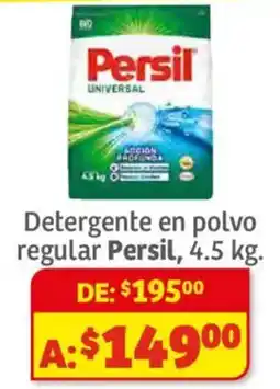 Soriana Híper Persil detergente en polvo regular oferta