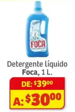 Soriana Híper Foca detergente liquido oferta