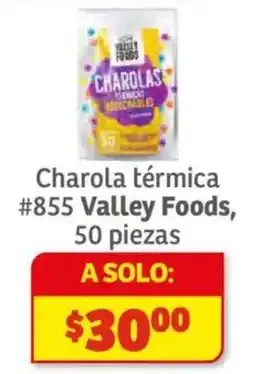 Soriana Híper Valley Foods charola térmica #855 oferta