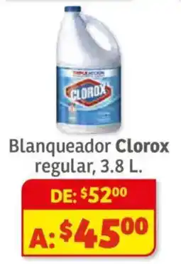 Soriana Híper Clorox regular oferta
