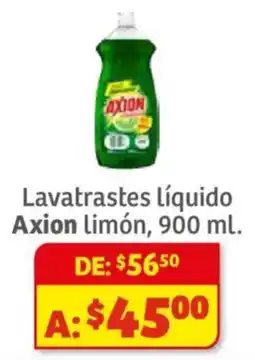 Soriana Híper Axion liquido limon oferta