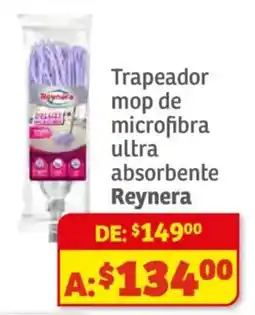 Soriana Híper Reynera trapeador mop de microfibra oferta