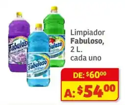 Soriana Híper Fabuloso limpiador oferta