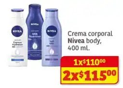 Soriana Híper Nivea crema corporal oferta