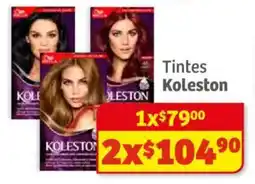 Soriana Híper Koleston tintes oferta