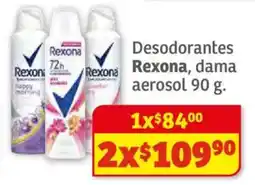 Soriana Híper Rexona dama aerosol oferta