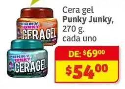 Soriana Híper Punky Junky cera gel oferta