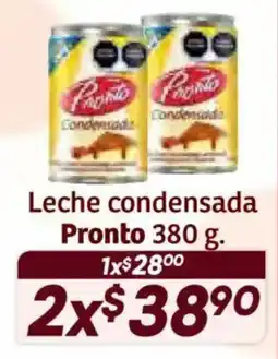 Soriana Híper Pronto leche condensada oferta